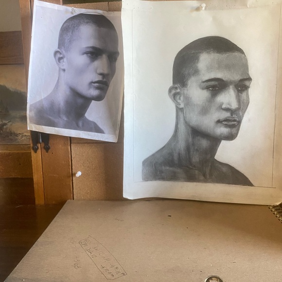 Graphite Portrait Art